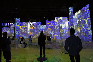 Van Gogh's paintings come to life in immersive exhibit - CSMonitor.com